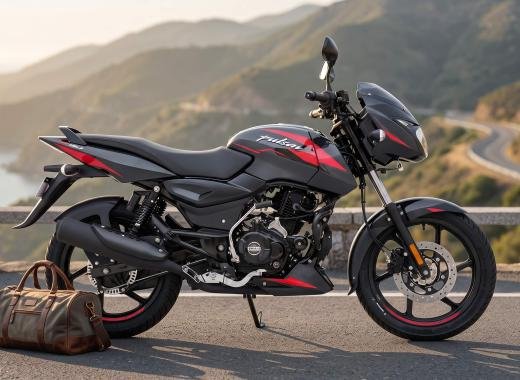 Bajaj Pulsar SD 150cc — 2016 Black & Red