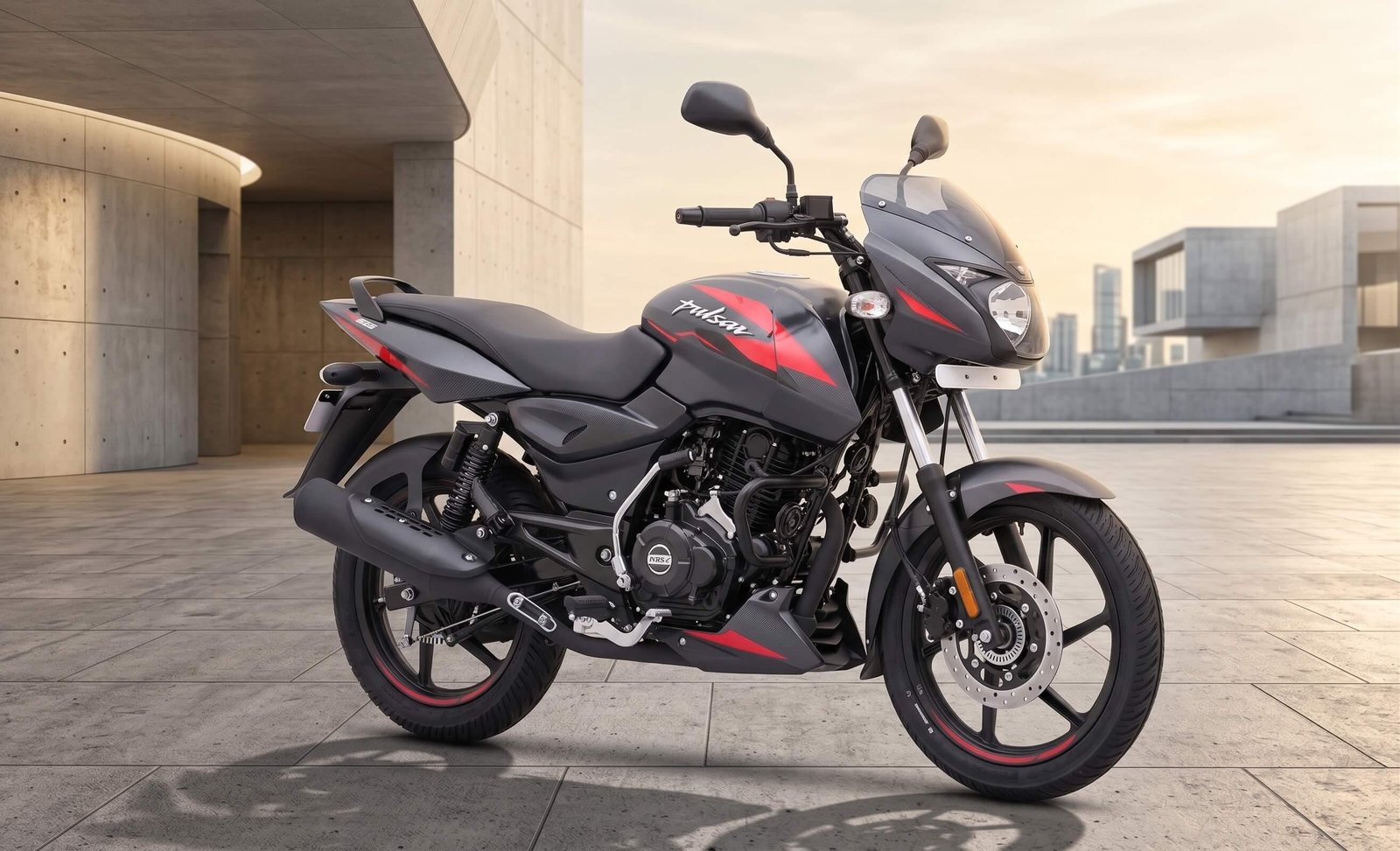 Bajaj Pulsar SD 150cc — 2016 Black & Red