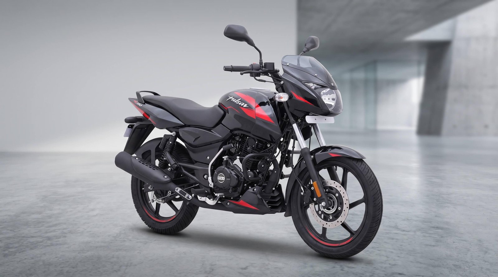 Bajaj Pulsar SD 150cc — 2016 Black & Red