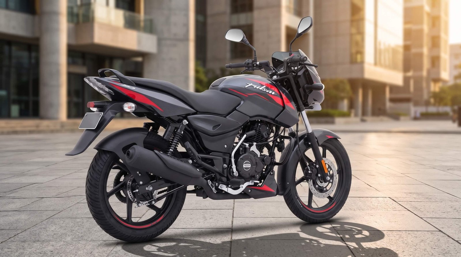 Bajaj Pulsar SD 150cc — 2016 Black & Red