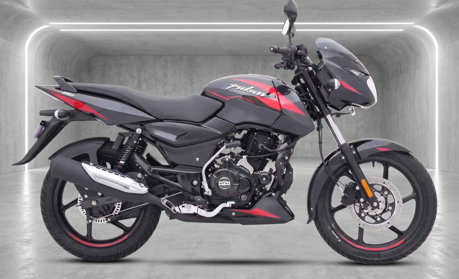 Bajaj Pulsar SD 150cc — 2016 Black & Red