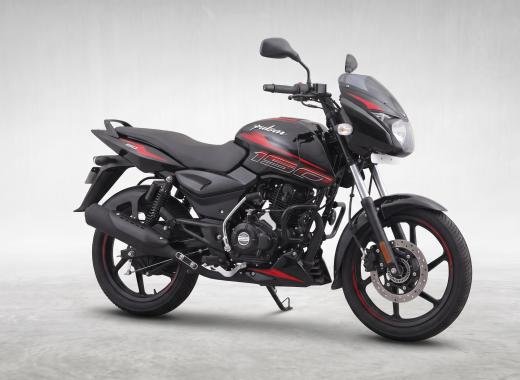 Bajaj Pulsar SD Single Disc 150cc — 2024 Black & Red