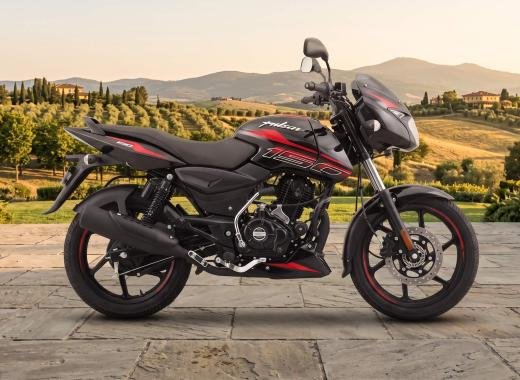 Bajaj Pulsar SD Single Disc 150cc — 2024 Black & Red