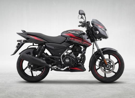 Bajaj Pulsar SD Single Disc 150cc — 2024 Black & Red