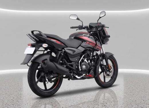 Bajaj Pulsar SD Single Disc 150cc — 2024 Black & Red