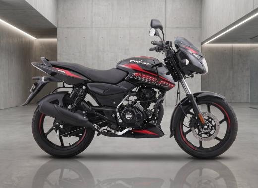 Bajaj Pulsar SD Single Disc 150cc — 2024 Black & Red