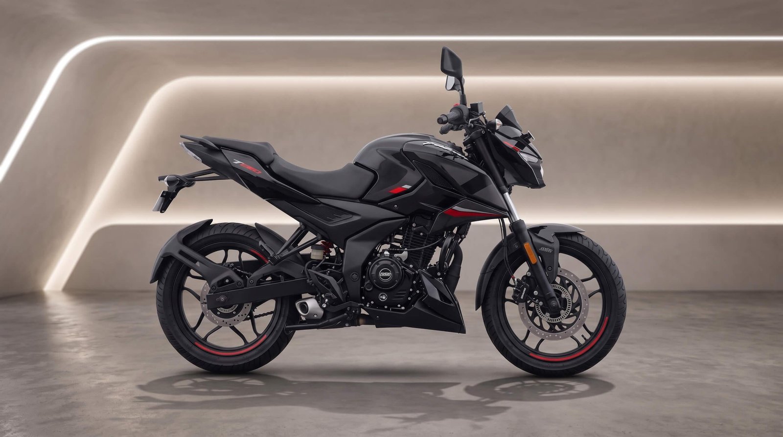 Bajaj Pulsar N160 FI DD ABS 160cc — 2025 Black