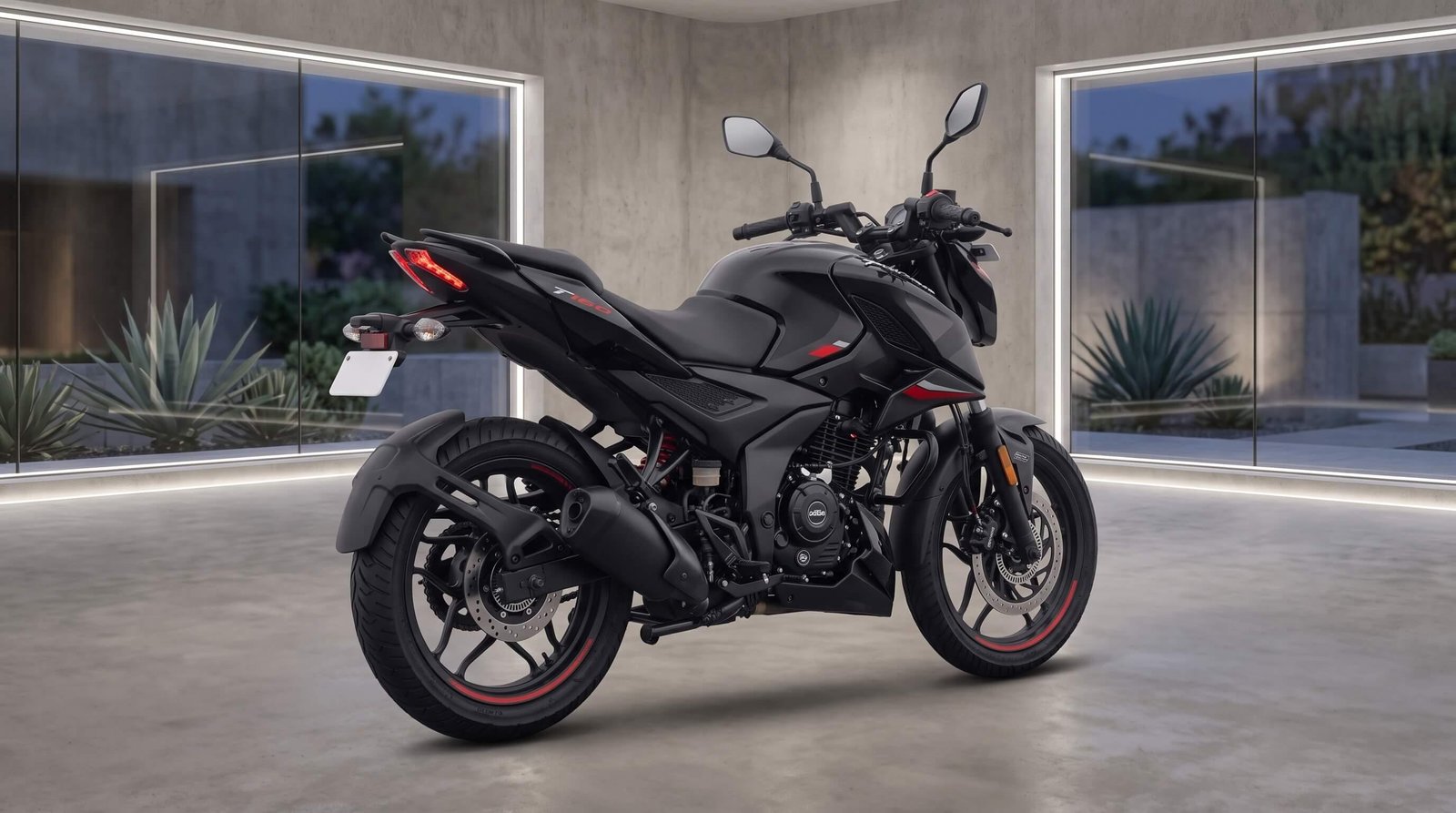 Bajaj Pulsar N160 FI DD ABS 160cc — 2025 Black