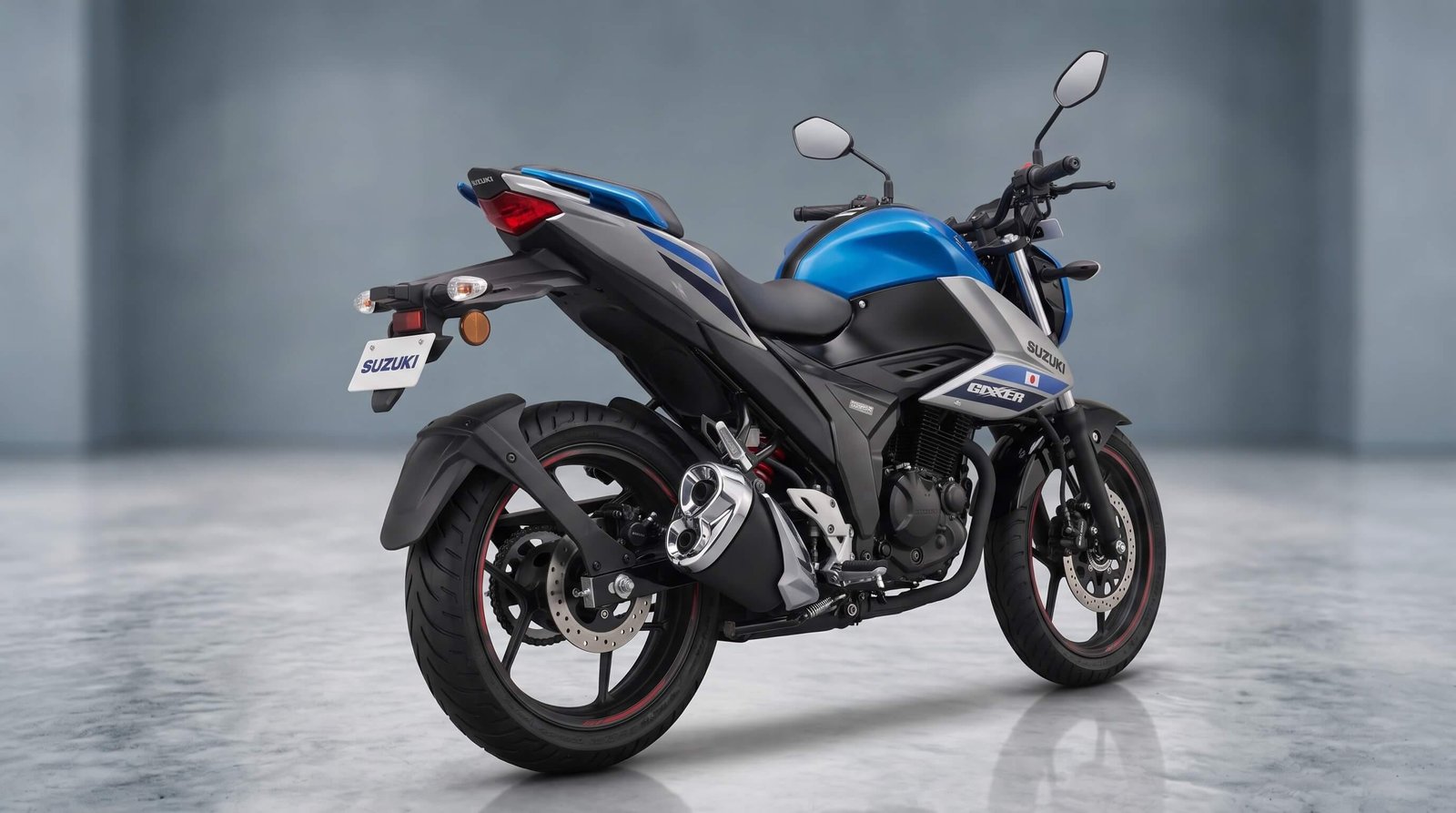Suzuki Gixxer Carburetor 2023 Blue 155cc