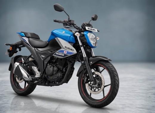Suzuki Gixxer Carburetor 2023 Blue 155cc