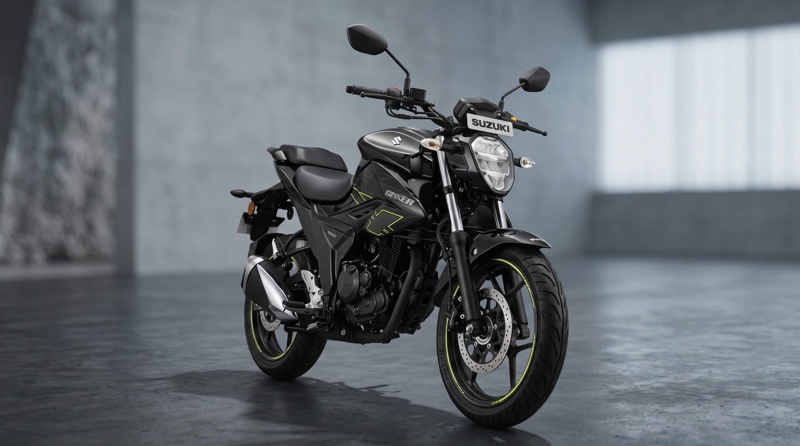 Suzuki Gixxer FI Disc 2026 Black 155cc