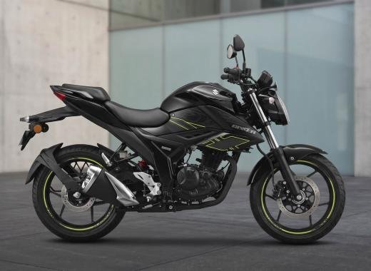 Suzuki Gixxer FI Disc 2026 Black 155cc