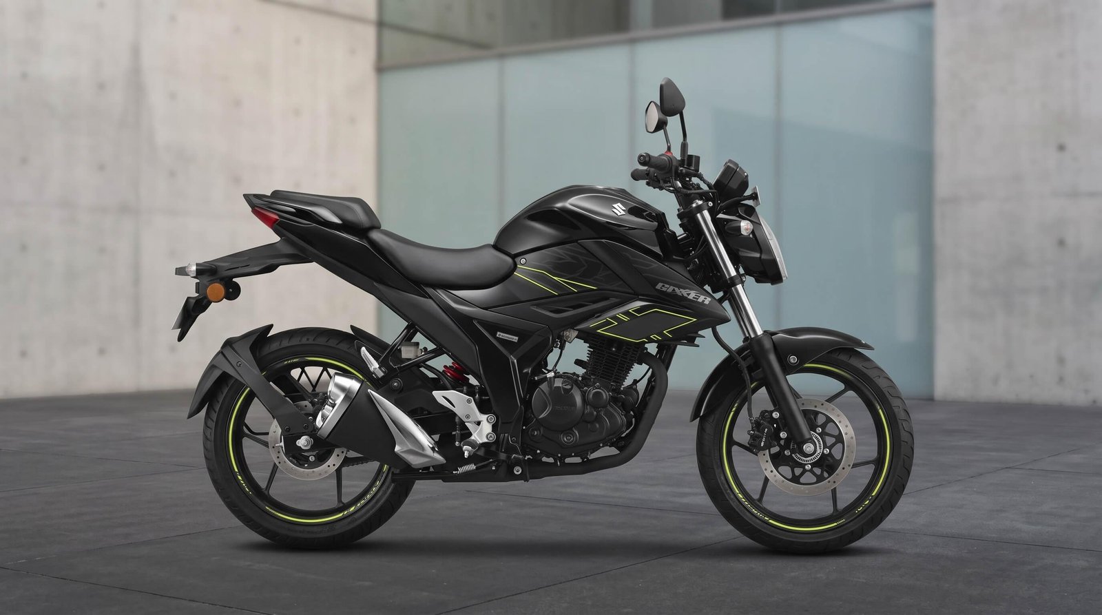 Suzuki Gixxer FI Disc 2026 Black 155cc