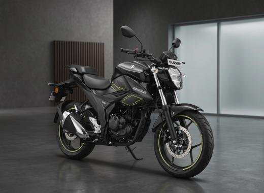 Suzuki Gixxer FI Disc 2026 Black 155cc