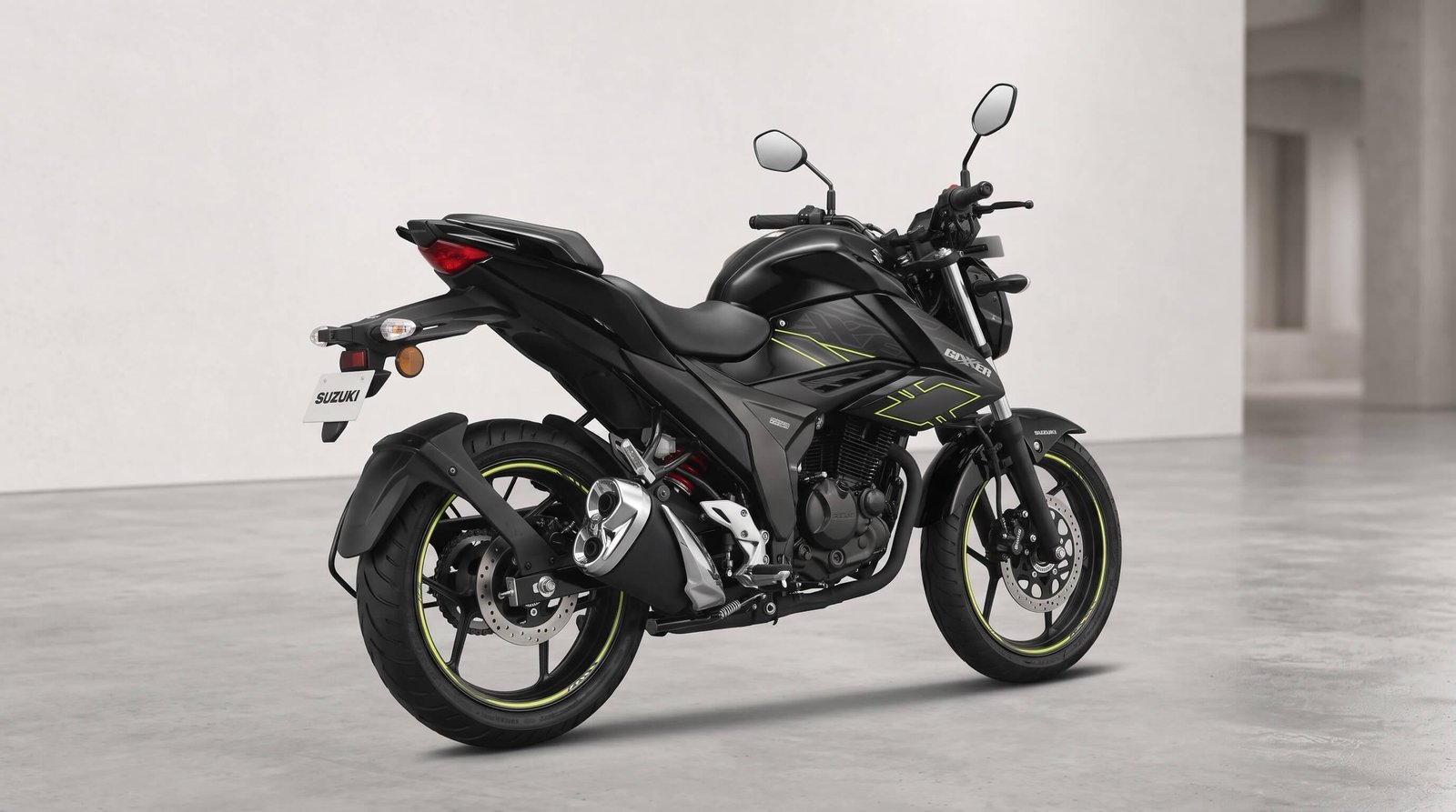 Suzuki Gixxer FI Disc 2026 Black 155cc