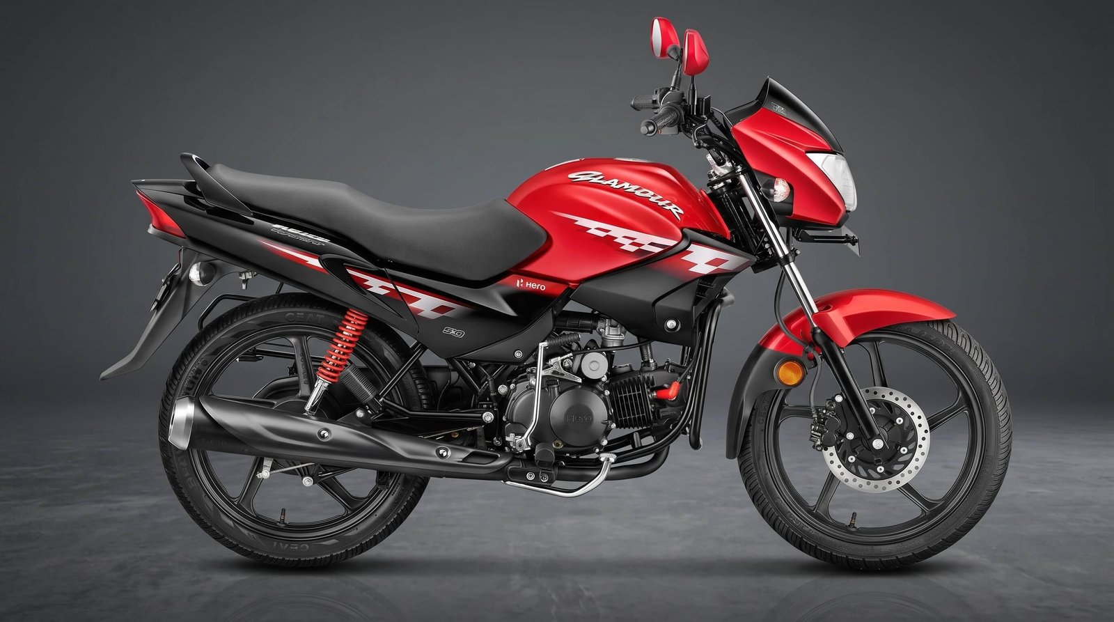 Hero Glamour 125cc — 2024 Red