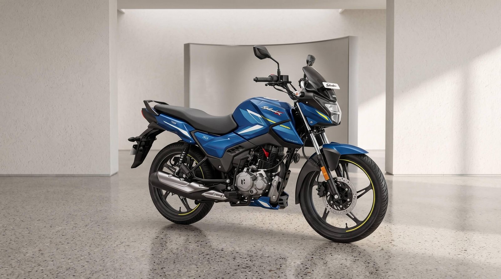 Hero Glamour 125cc — 2026 Blue