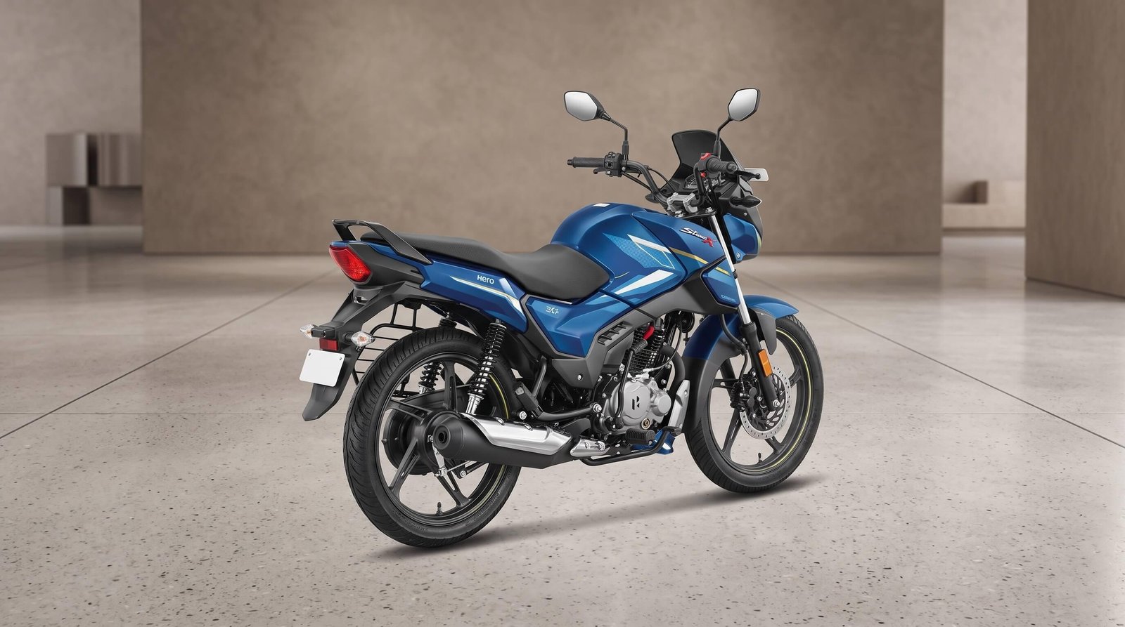 Hero Glamour 125cc — 2026 Blue