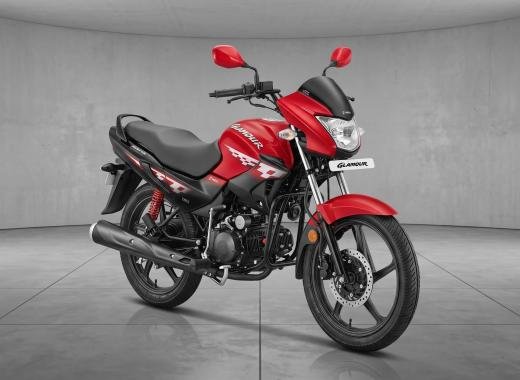 Hero Glamour 125cc Red 2026