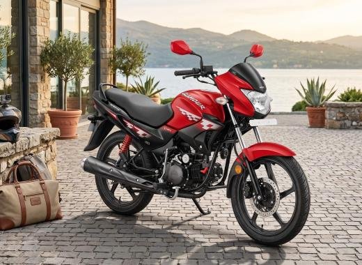 Hero Glamour 125cc Red 2026