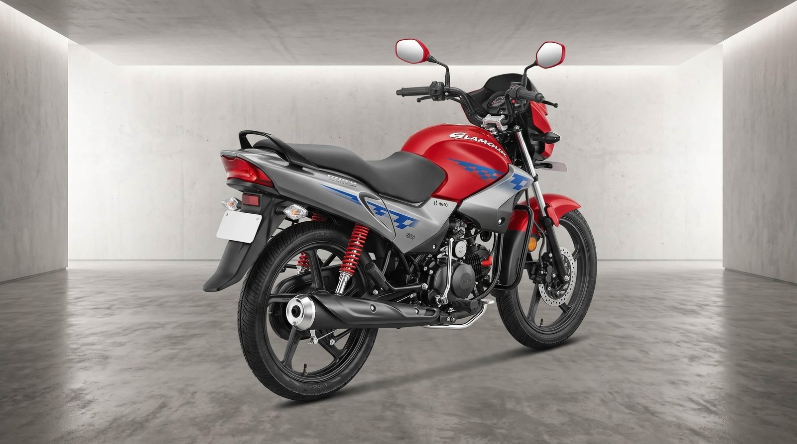 Hero Glamour 125cc Red 2026