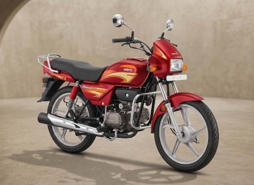 Hero Splendor Plus 100cc — 2018 Red