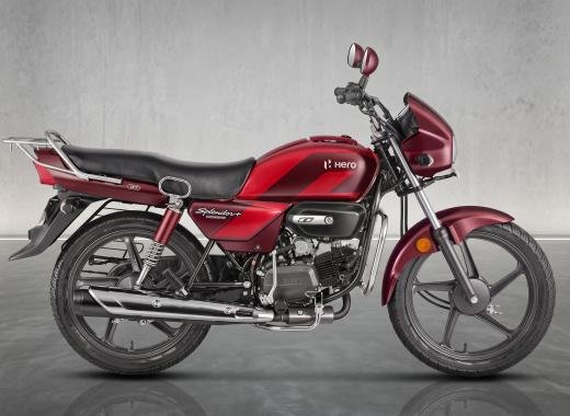 Hero Splendor Plus 100cc — 2025 Red