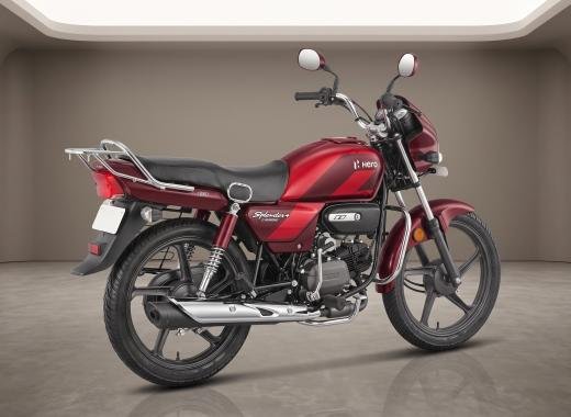 Hero Splendor Plus 100cc — 2025 Red