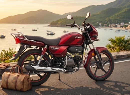 Hero Splendor Plus 100cc — 2025 Red