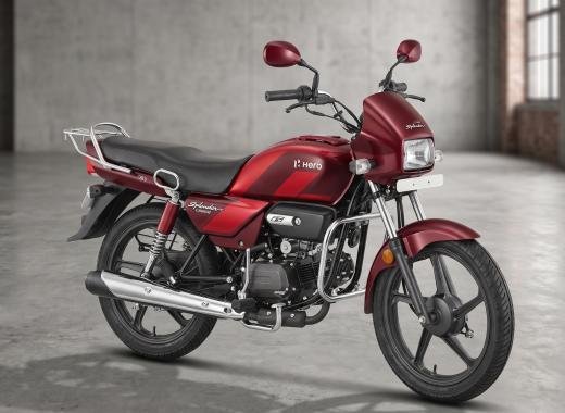 Hero Splendor Plus 100cc — 2025 Red