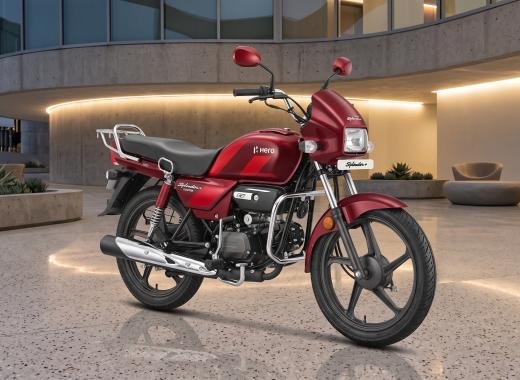 Hero Splendor Plus 100cc — 2025 Red