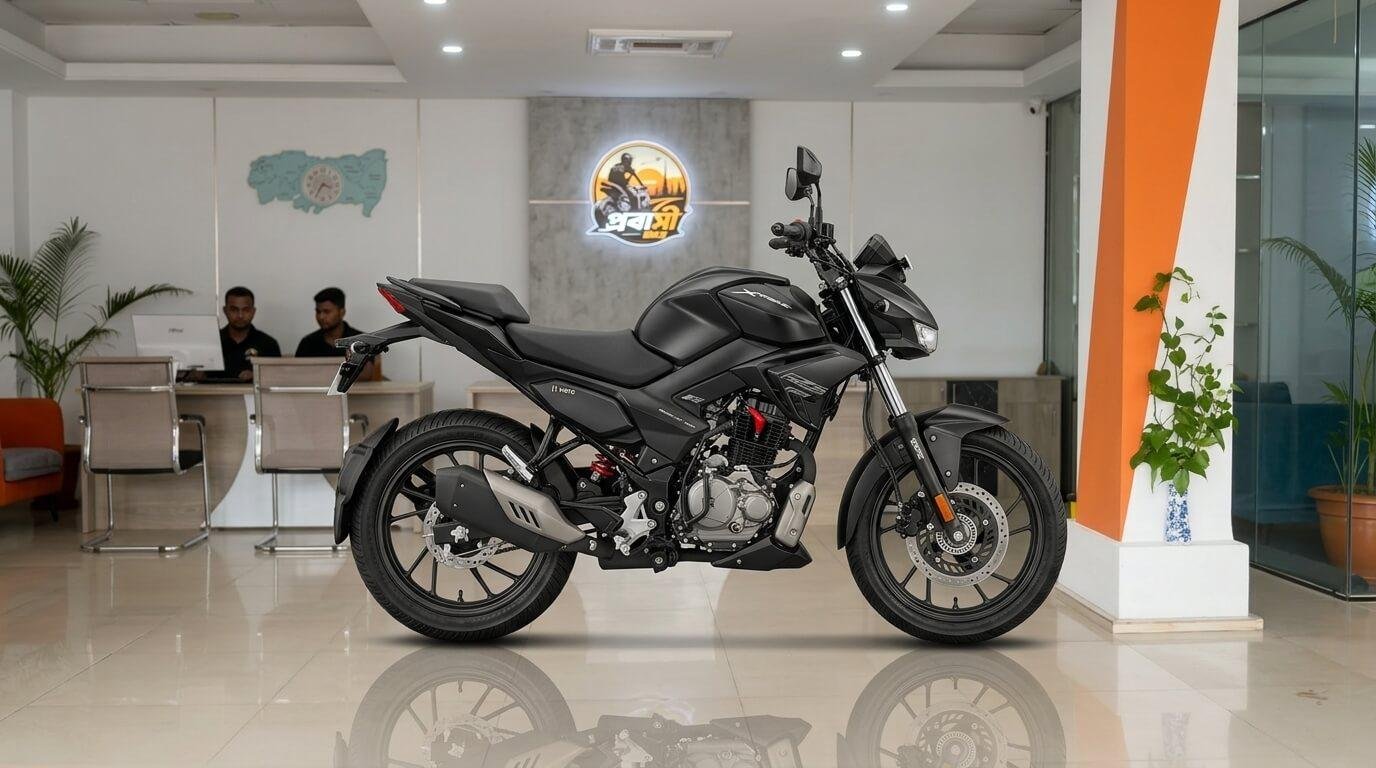 Hero Xtreme FI ABS 165cc — 2026 Black
