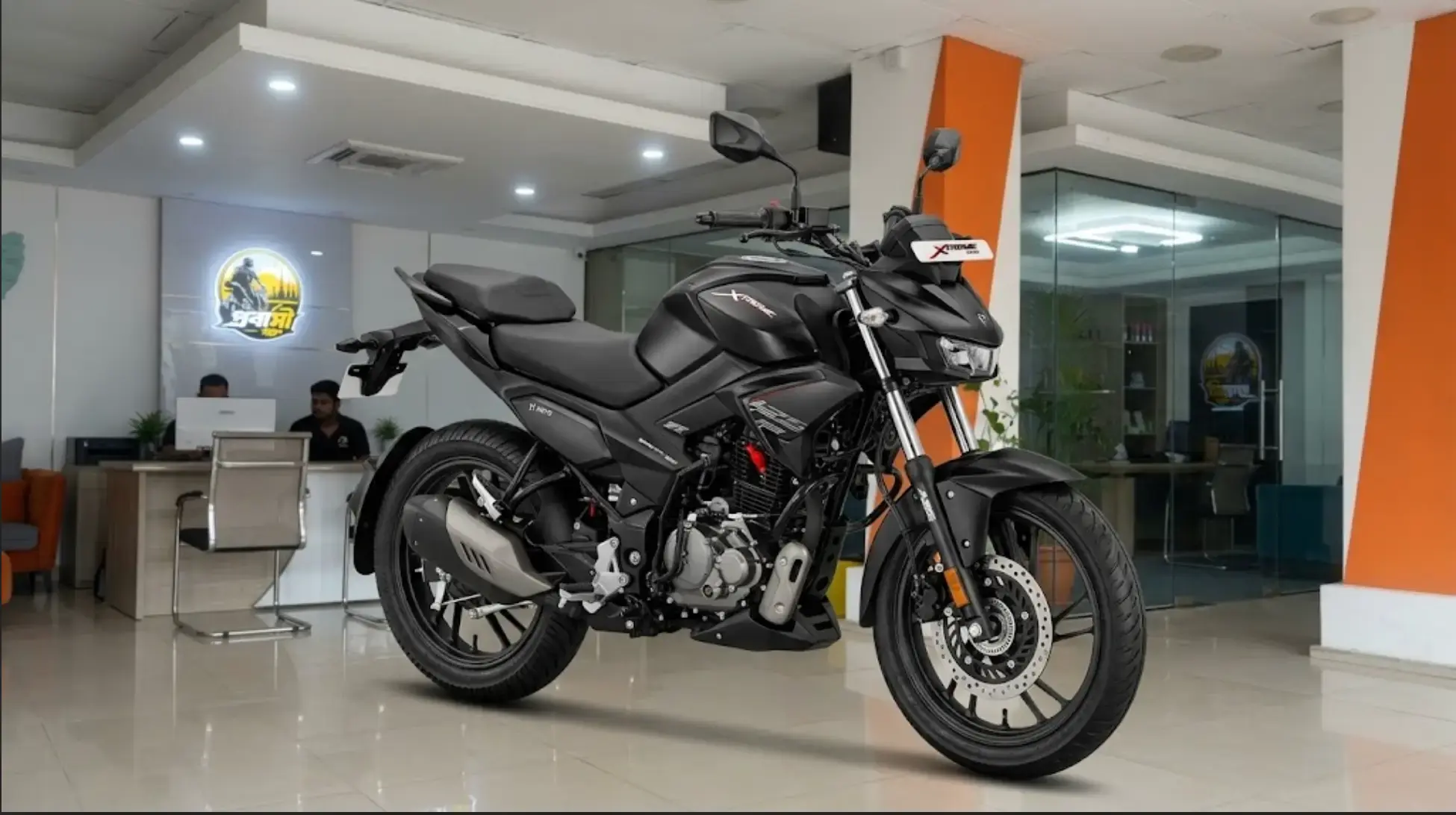 Hero Xtreme FI ABS 165cc — 2026 Black