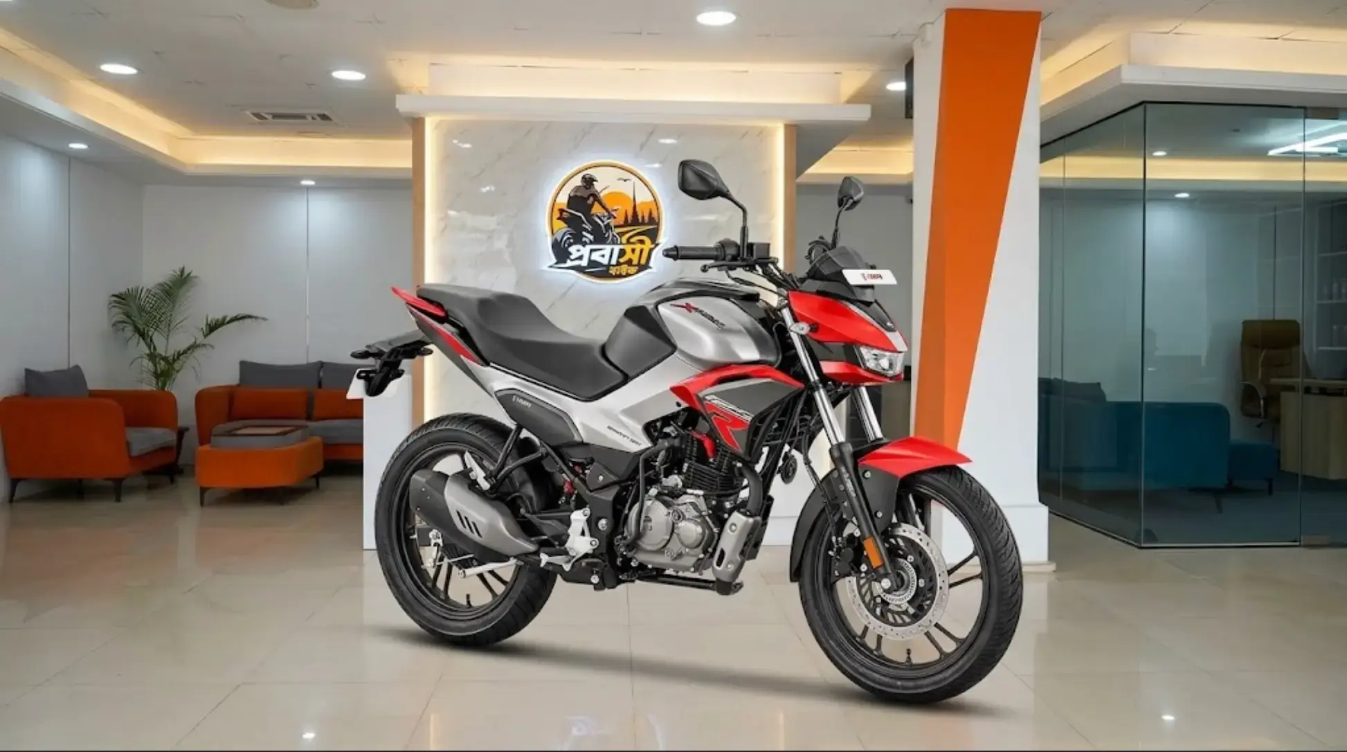Hero Xtreme FI ABS 165cc — 2026 Red
