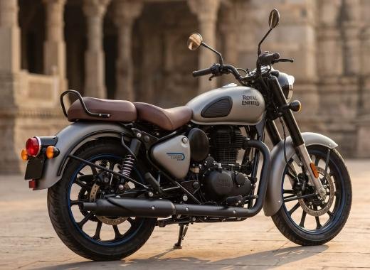 Royal Enfield Classic 350cc — 2025 Dark Gunmetal Grey