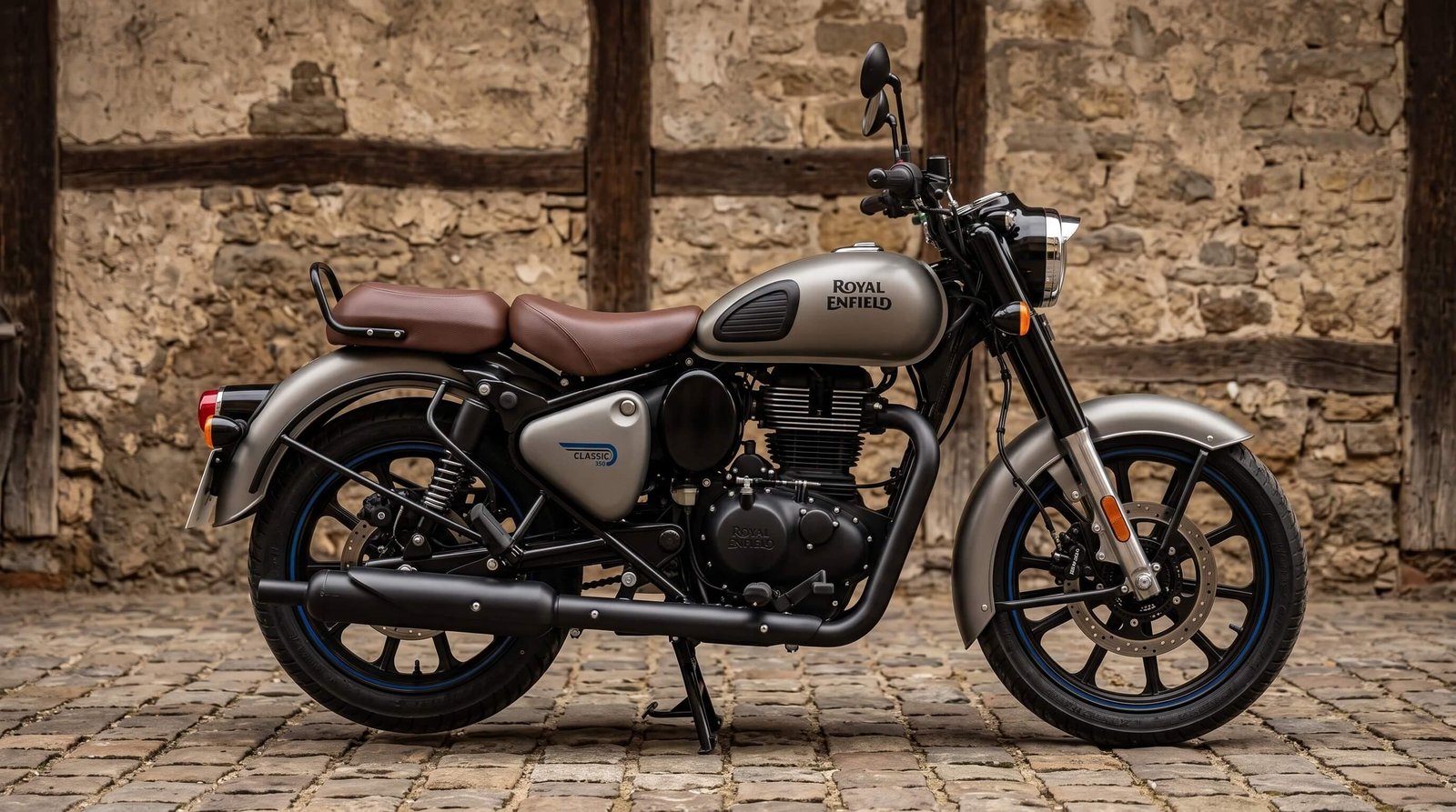 Royal Enfield Classic 350cc — 2025 Dark Gunmetal Grey