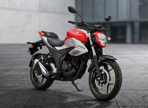 Suzuki Gixxer FI ABS 2024 Silver Orange 155cc