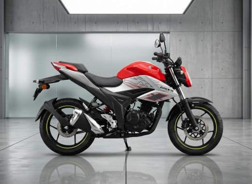 Suzuki Gixxer FI ABS 2024 Silver Orange 155cc