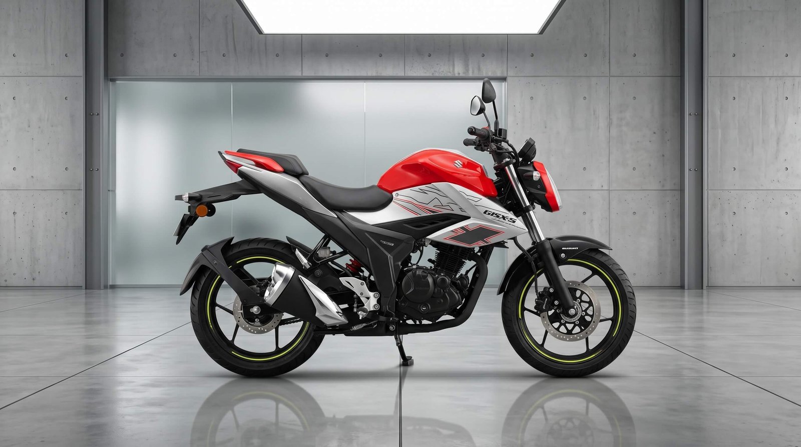 Suzuki Gixxer FI ABS 2024 Silver Orange 155cc