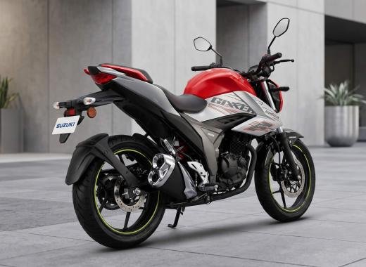 Suzuki Gixxer FI ABS 2024 Silver Orange 155cc