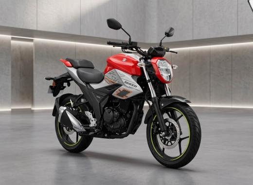 Suzuki Gixxer FI ABS 2024 Silver Orange 155cc