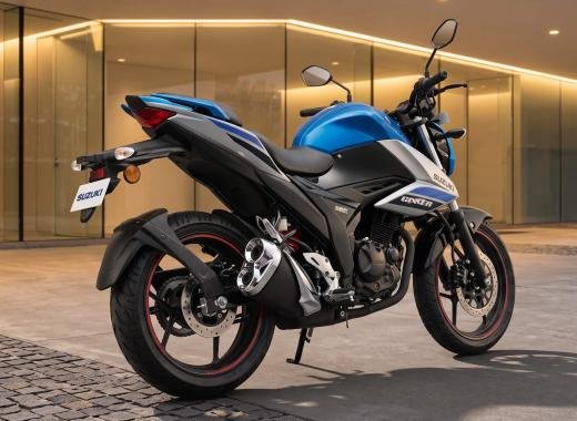 Suzuki Gixxer FI Disc 2026 Blue White 155cc