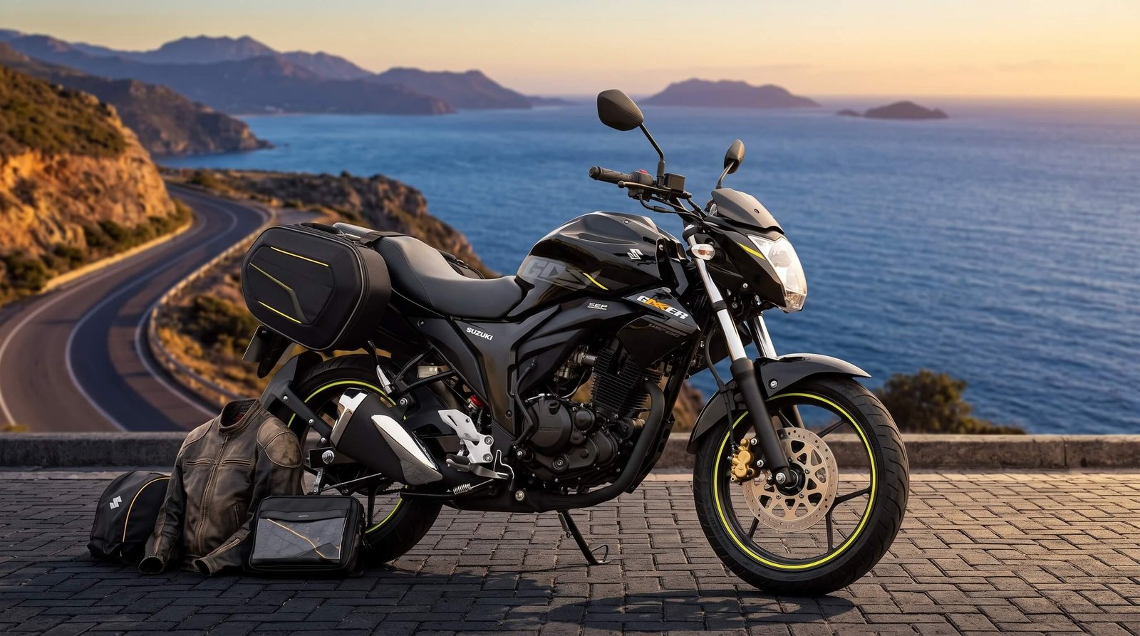 Suzuki Gixxer Monotone 2026 Black Green 155cc