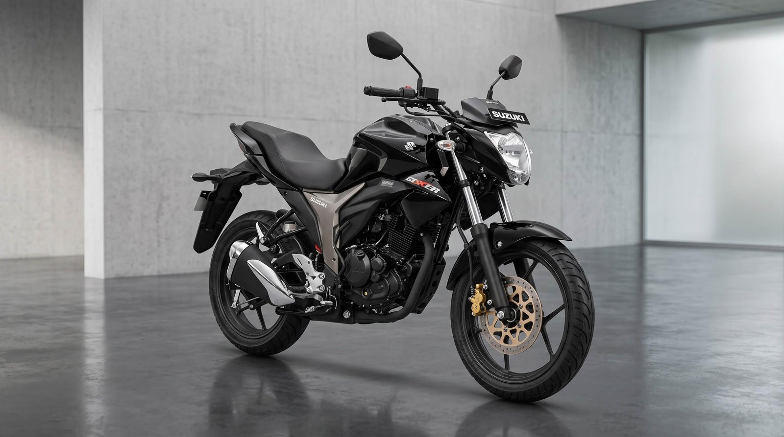 Suzuki Gixxer Monotone 2026 Black 155cc