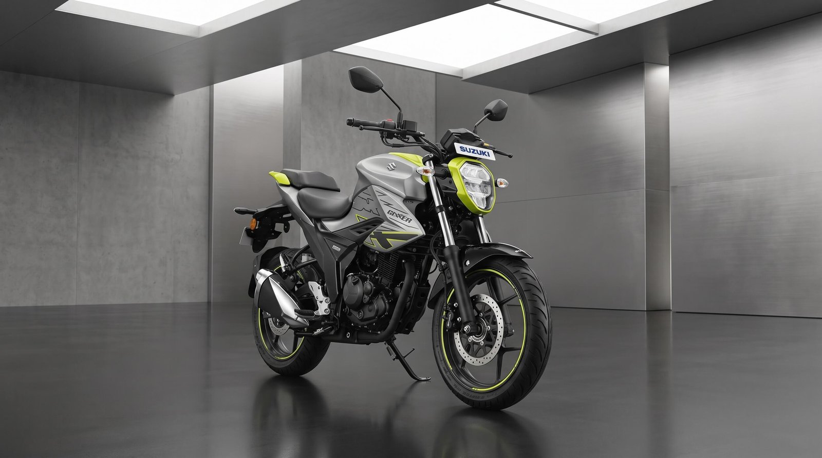 Suzuki Gixxer Monotone 2026 Grey Green 155cc