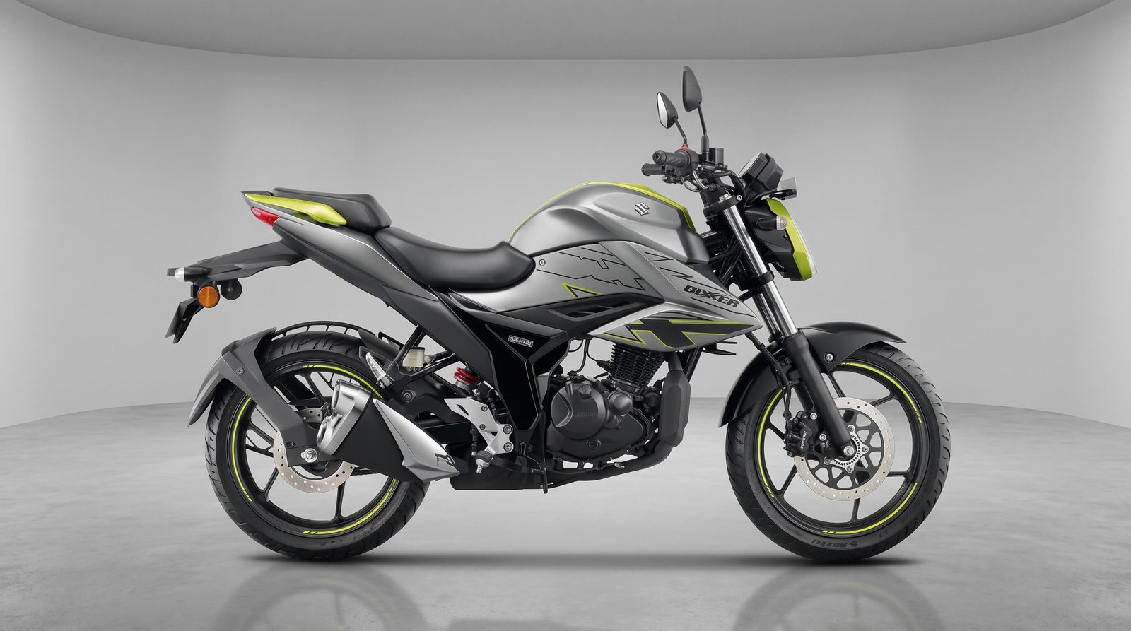 Suzuki Gixxer Monotone 2026 Grey Green 155cc