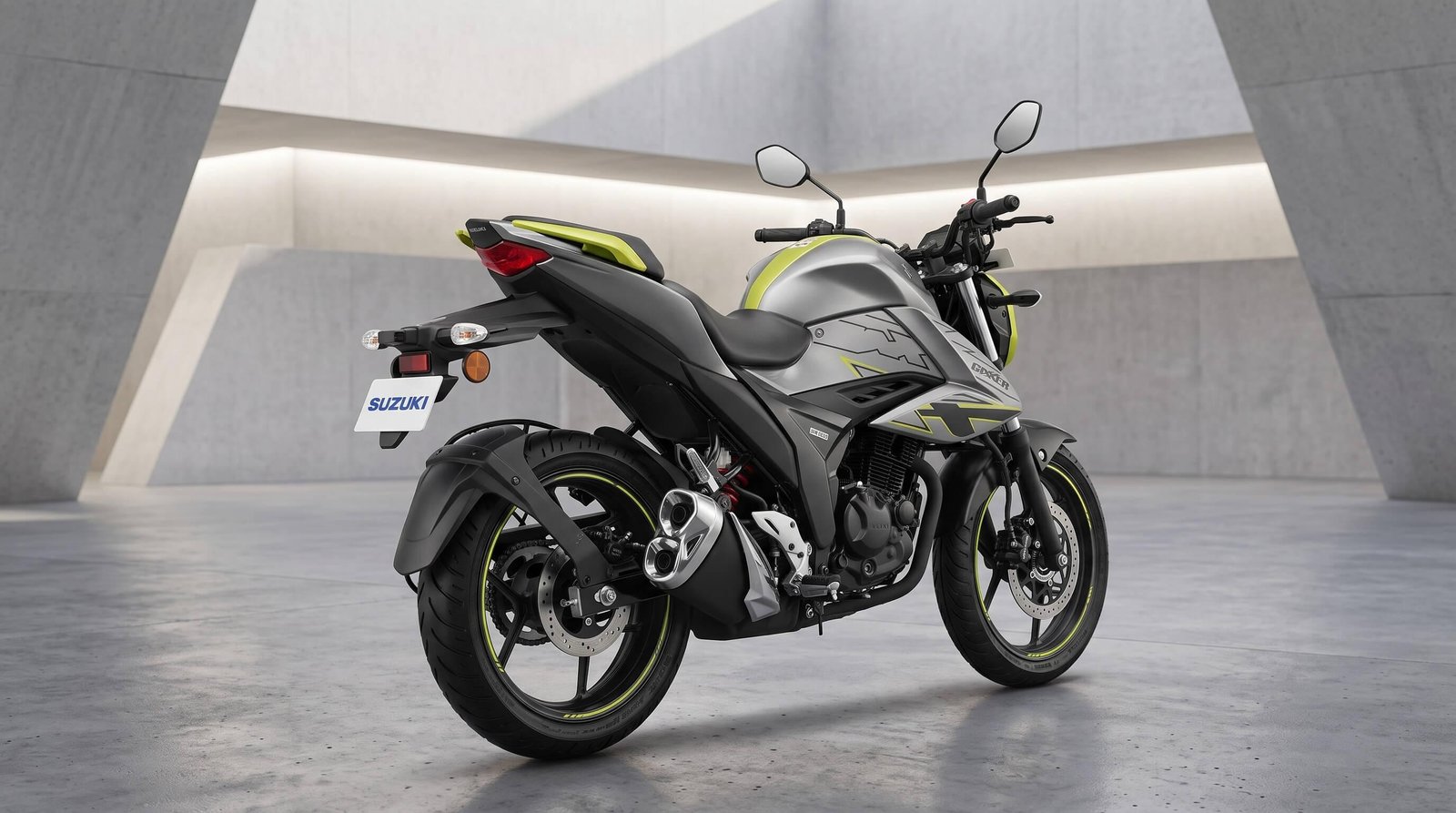 Suzuki Gixxer Monotone 2026 Grey Green 155cc