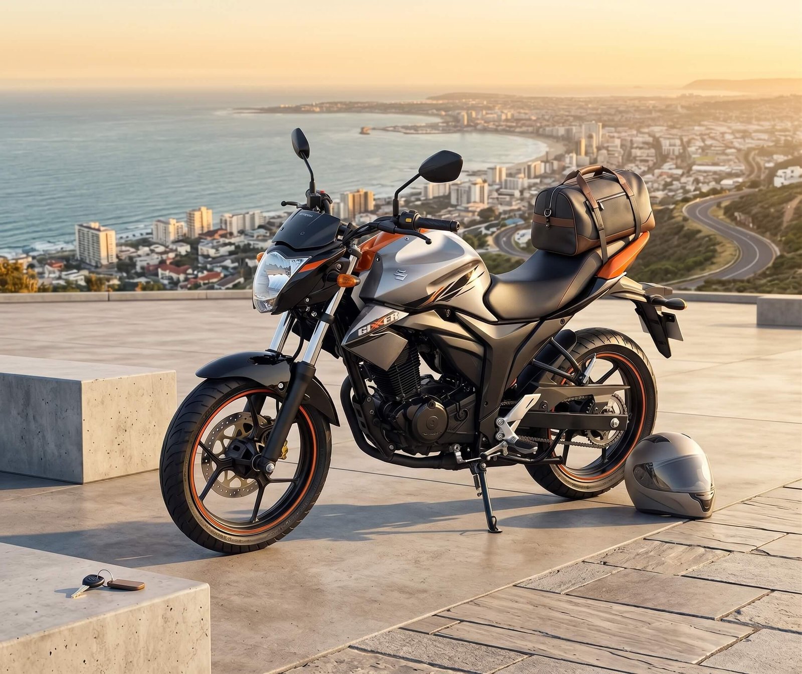 Suzuki Gixxer Monotone 2026 Orange 155cc