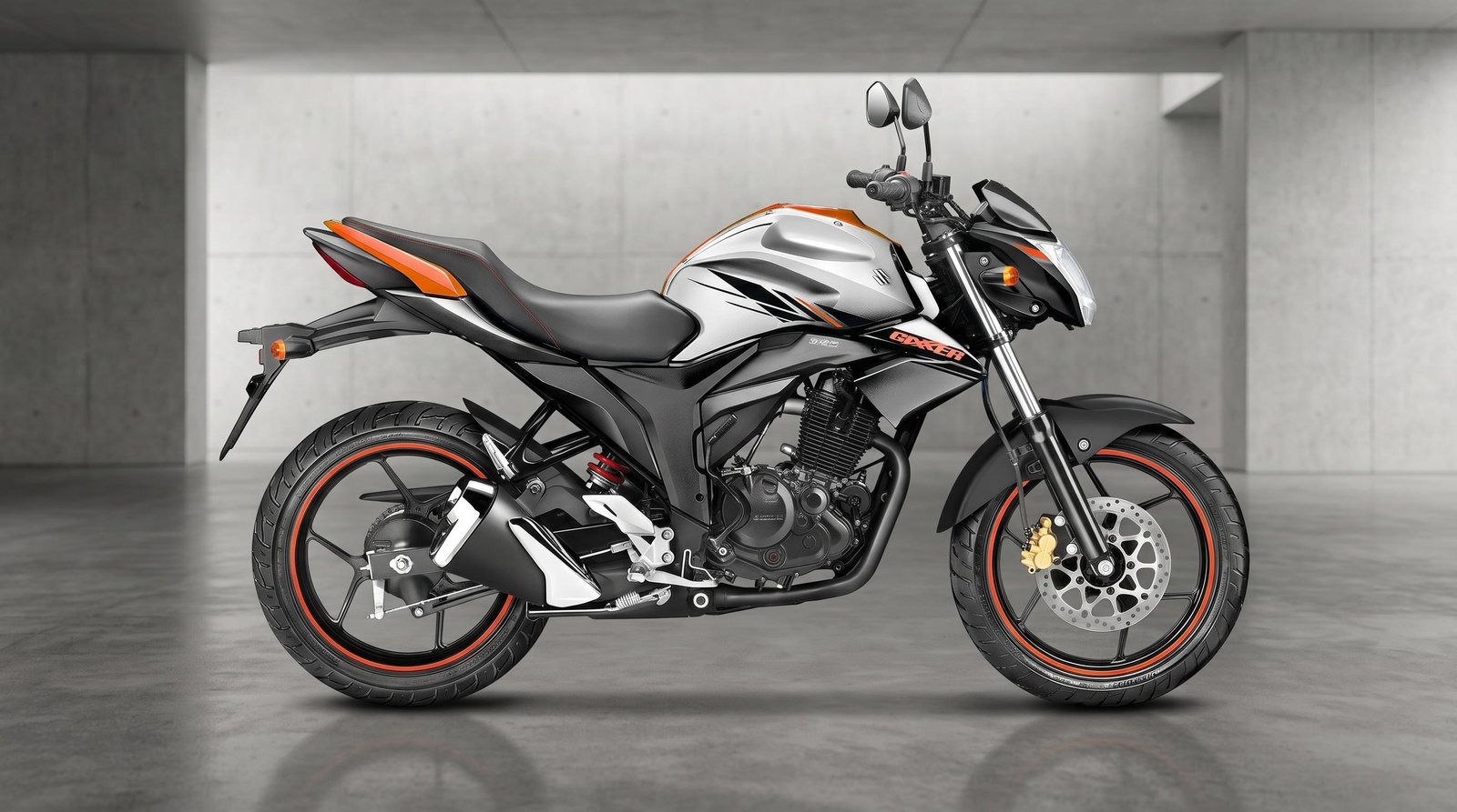 Suzuki Gixxer Monotone 2026 Orange 155cc