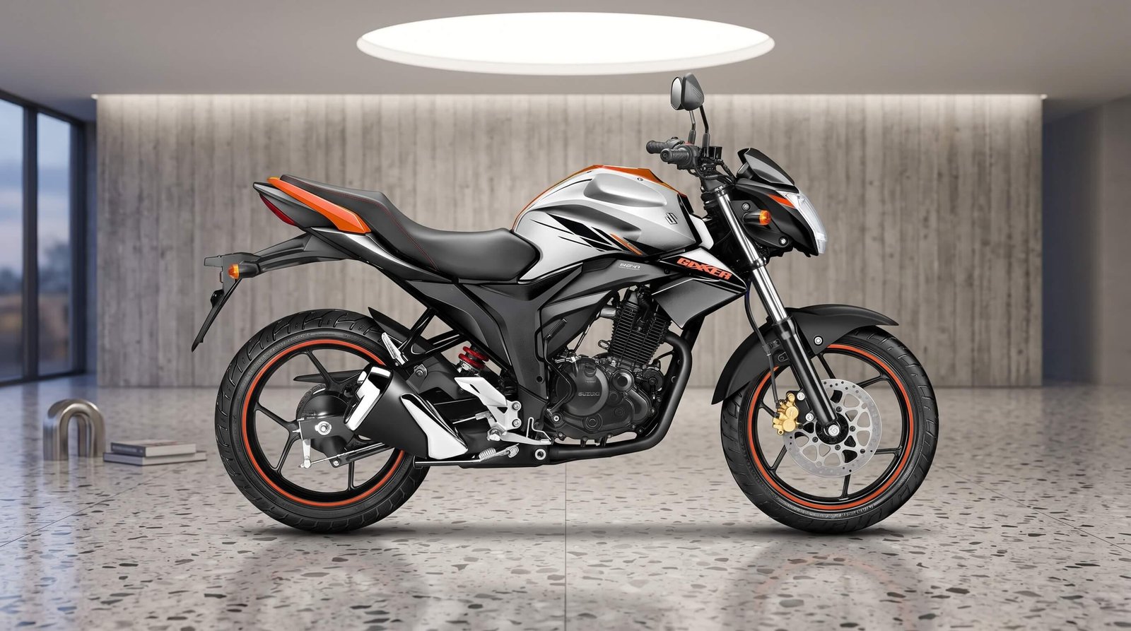 Suzuki Gixxer Monotone 2026 Orange 155cc